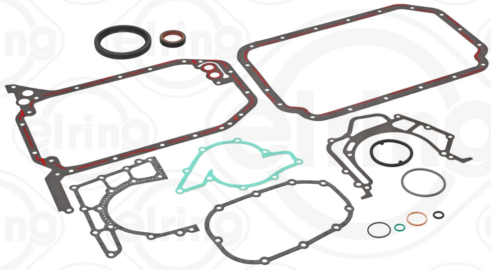 ELRING AUDI Комплект прокладок картера 100 C4 Avant 2.6 92-94, 80 B4 Avant 2.8 91-96, COUPE B3 2.6 quattro 92-96