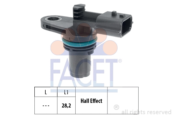 Датчик распредвала Renault Duster/ Logan/ Lodgy/ Sandero/ Logan/ Megane III/ Fluence 1.5 dCi (9.0616) Facet