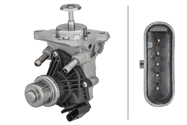 HELLA BMW клапан повернення ОГ 1 (F20) 15-, 1 (F21) 15-, 2 (F44) 19-