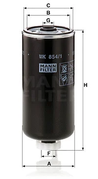 MANN-FILTER WK8541