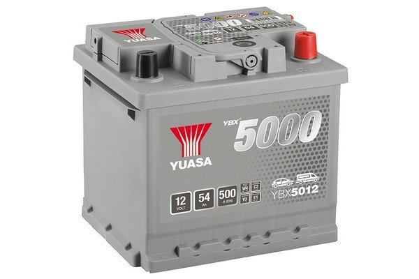Yuasa 12V 54Ah Silver High Performance Battery YBX5012 (0) 