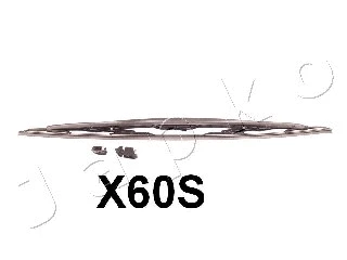 Щітка склоочисника 600мм зі спойлером Kia/Hyundai/Ford/Citroen/Honda/MB/PSA (SJX60S) JAPKO