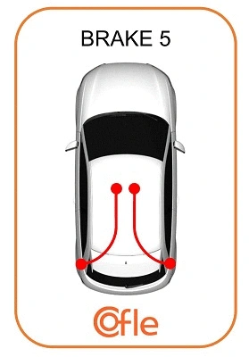LINKA HAMULCA RĘCZNEGO VW JETTA IV 08-19