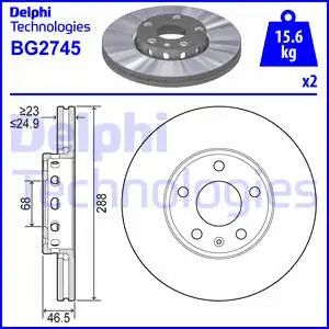 DELPHI BG2745