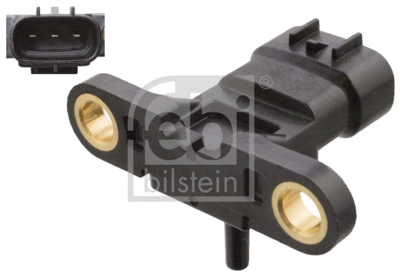 106483 FEBI BILSTEIN Датчик тиску у впускному колекторі (3 pin) DAIHATSU CHARADE VIII  LEXUS ES, NX  SUBARU LEGACY VI, OUTBACK, TREZIA, TRIBECA  TOYOTA ALLION II, AURIS, AVALON, AVENSIS, CAMRY, C-HR 1.0-3.6 01.05-