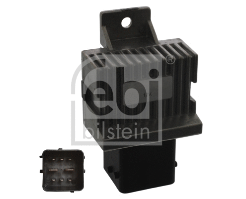 38718 FEBI BILSTEIN Контролер/реле свічок накалу CITROEN BERLINGO MULTISPACE, BERLINGO/MINIVAN, C4 GRAND PICASSO I, C4 II, C4 PICASSO I, C5 III, C8, DS4, DS5, JUMPY II  FIAT SCUDO  PEUGEOT 3008, 308 1.6D-2.2D 03.06-