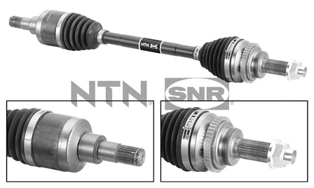 DK77026 NTN / SNR pуіoњ kpl. SUZUKI/SUBARU przуd/lewa  634mm  JUSTY III/IGNIS 1.5 03-