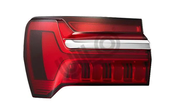 1180015 ULO Ліхтар задній лів (зовнішн, LED, колір повороту димчастий) AUDI A6 C8 Седан / Універсал 02.18-