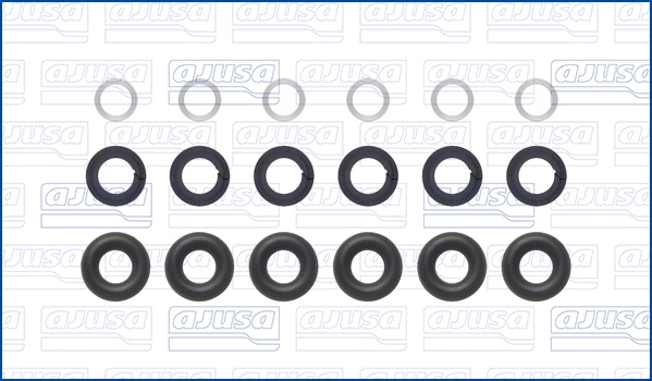 77058700 AJUSA Прокладка форсунки (к-кт) Ford Edge (15-) 2.7i (77058700) Ajusa