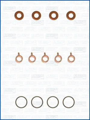 77036300 AJUSA AJUSA TOYOTA Комплект ущільнень інжекторної форсунки HILUX VII 3.0 D-4D 4WD 05-15, LAND CRUISER PRADO 3.0 D-4D 02-09