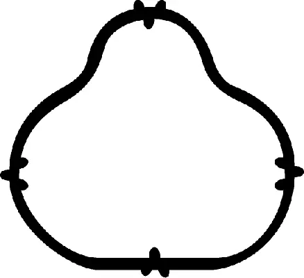 026285H CORTECO Прокладка впускного коллектора