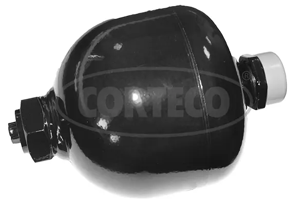 49467191 CORTECO Акумулятор тиску пневмопідвіски передн 180 Бар 121,5мм/166мм ємність: 0,8л M18 CASE IH 100 U, 70 U, 80 U, 90 U, 120 2WD, 120 4WD, 130 2WD, 130 4WD, 140 2WD, 140 4WD, 155 2WD, 155 4WD