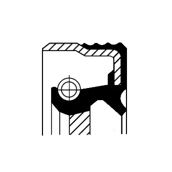 01020304B CORTECO Прокладка рульової рейки