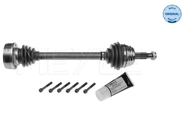 1004980150 MEYLE Привідний вал передн лів 539,5мм (для транспортних засобів без ABS) SEAT CORDOBA, CORDOBA VARIO, IBIZA II, INCA, TOLEDO I  VW CADDY, CADDY II, CADDY III, GOLF I, GOLF II 1.6-2.0 08.82-06.09