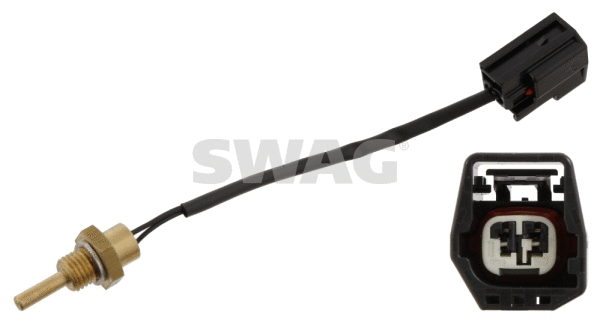 55928611 SWAG Датчик температури охолоджуючої рідини (кількість контактів: 2) VOLVO C70 I, S40 I, S60 I, S70, S80 I, V40, V70 I, V70 II, XC70 I 1.6-2.4LPG 07.95-04.10