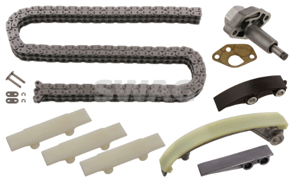 33100932 SWAG Комплект ГРМ (ланцюг + елементи) MERCEDES S (C126), S (W126), SL (C107), SL (R107) 3.8/4.1 07.80-06.91