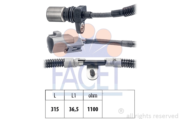 90502 FACET Датчик імпульсів