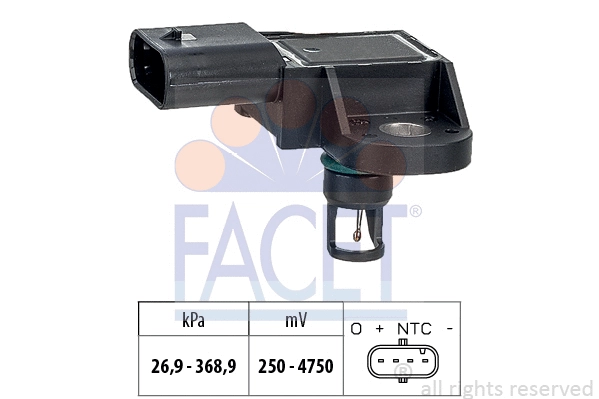 103413 FACET CZUJNIK PODCISNIENIA