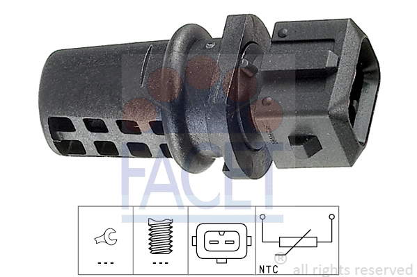 104008 FACET Датчик температуры воздуха