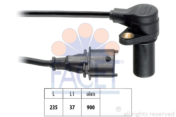 90326 FACET Датчик положення колінчастого вала