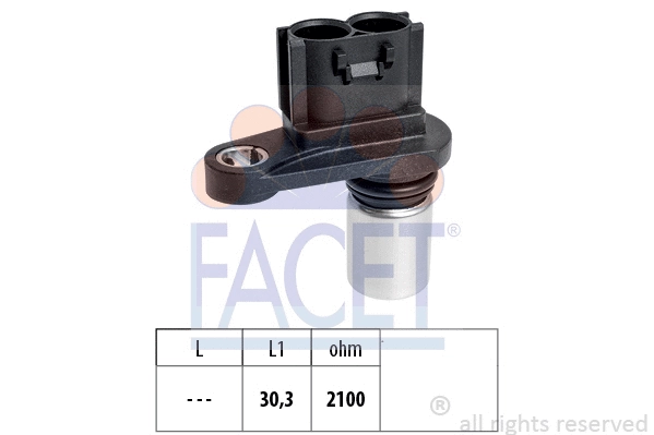 90716 FACET Датчик положения коленвала