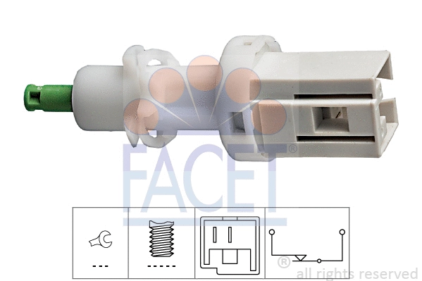 71068 FACET Датчик стоп-сигналу Jumper/Ducato/Boxer 94- (7.1068) Facet