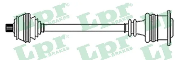 DS14252 LPR Привідний вал 