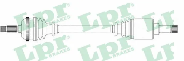 DS16177 LPR Привідний вал 