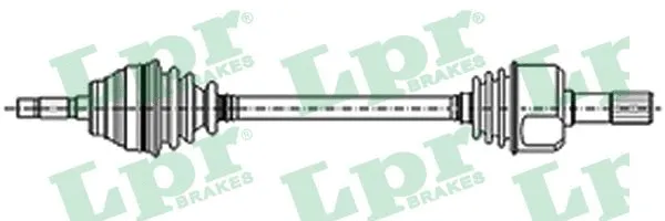 DS52130 LPR Привідний вал 