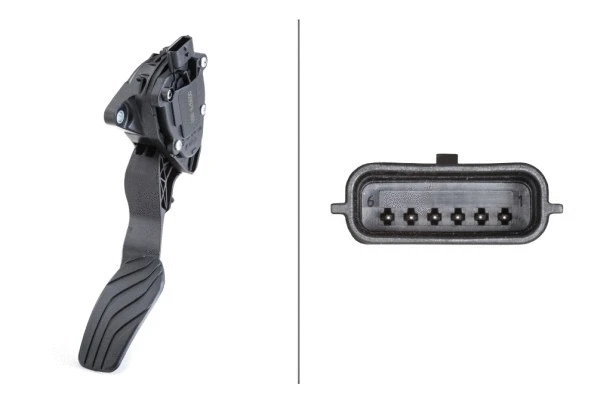 6PV009978801 HELLA Педаль газу