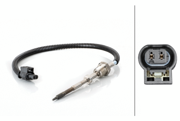 6PT014494521 HELLA Датчик, температура відпрацьованих газів