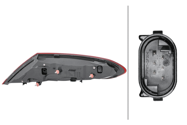 2SD011786271 HELLA Ліхтар задній Лів (зовнішн, LED) MERCEDES C-KLASA W205 Кабріолет / Купе 12.18-02.21