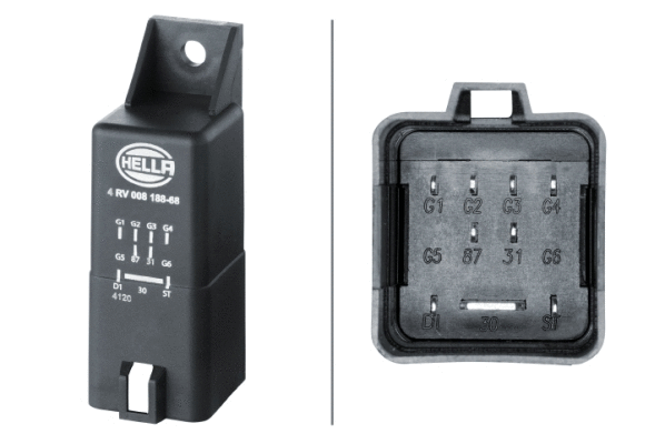 4RV008188681 HELLA PRZEKAНNIK ЧWIEC ╜AR. HONDA CIVIC 2,2CTDI 05-