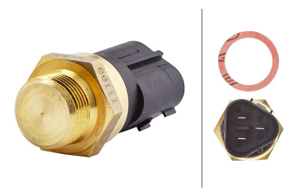 6ZT007800111 HELLA Термовимикач вентилятора радіатора