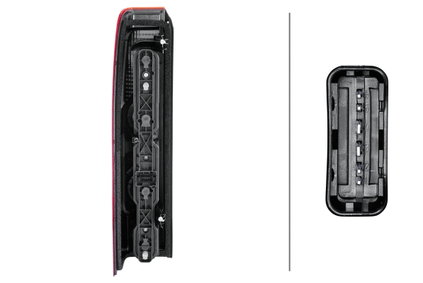 2VA010110061 HELLA HELLA NISSAN Задній ліхтар правий OPEL, RENAULT