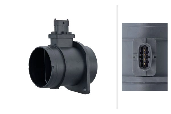 8ET358166621 HELLA HELLA FIAT Витратомір повітря TIPO 1.3, 1.6 15-