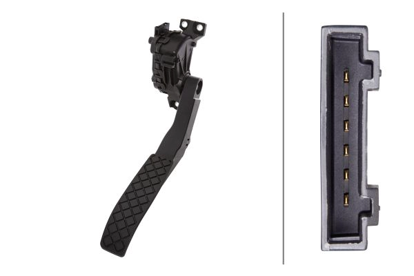 6PV008026711 HELLA Педаль газу AUDI Q7  PORSCHE CAYENNE  VW TOUAREG 3.0-6.0D 05.02-12.18