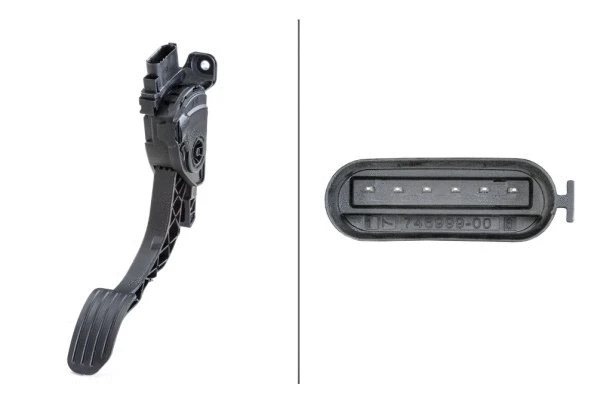 6PV010834801 HELLA HELLA VOLVO Датчик положення педалі ходу S60 II, S80 II, V60 I, V70 III