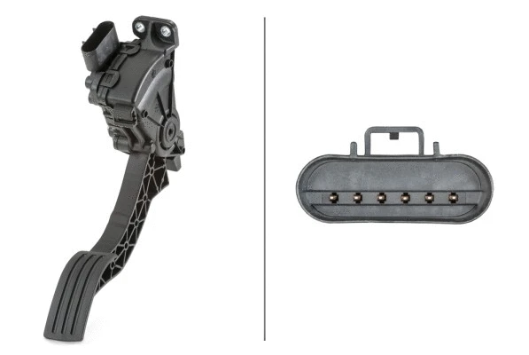 6PV010946161 HELLA Педаль газу FORD FIESTA V, FUSION 1.25-2.0 11.01-12.12