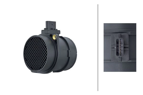 8ET358166441 HELLA Витратомір повітря (8 pin, модуль) JEEP GRAND CHEROKEE, GRAND CHEROKEE IV 3.0D 01.11-