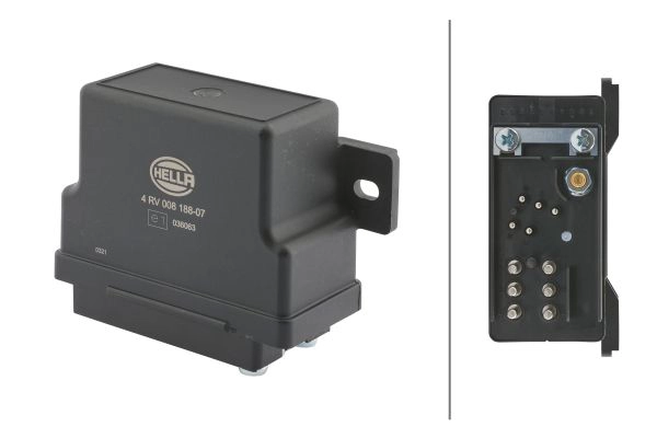 4RV008188071 HELLA Контролер/реле свічок накалу MERCEDES 124 T-MODEL (S124), 124 (W124), G (W463), S (W140) 3.0D/3.4D 12.84-10.98