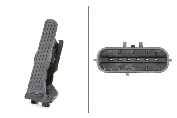 6PV011040701 HELLA HELLA AUDI Датчик положення педалі ходу A3, SEAT, SKODA, VW