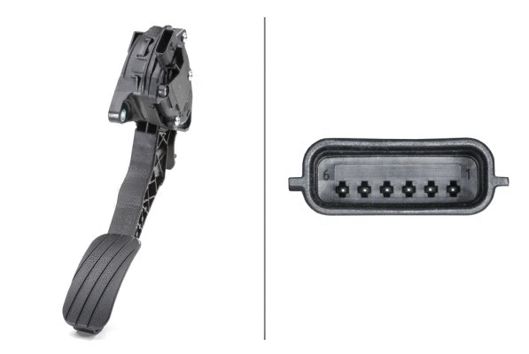 6PV009978781 HELLA HELLA RENAULT Датчик положення педалі ходу MASTER 2.3 10-