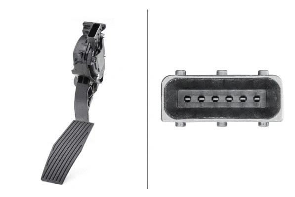 6PV009765701 HELLA Педаль газу CHEVROLET MALIBU  OPEL INSIGNIA A, INSIGNIA A COUNTRY  SAAB 9-5 1.4-2.8 07.08-