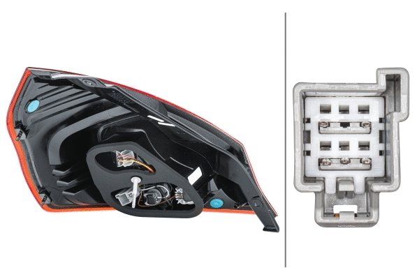 2VP354805021 HELLA Задній ліхтар