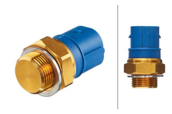 6ZT007837061 HELLA HELLA VW переключ. вентилятора радіатора Golf, Passat, SEAT