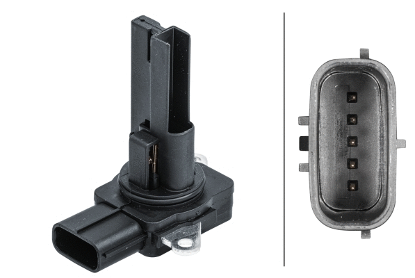 8ET358095551 HELLA HELLA SUBARU Витратомір повітря FORESTER 2.0 10-, 2.5 08-, IMPREZA 2.5 08-, LEGACY IV 2.0 08-