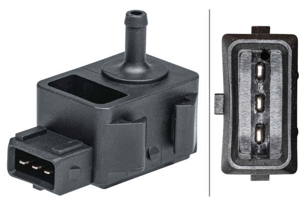 6PP009403281 HELLA Датчик тиску у впускному колекторі AUDI A4 B5, A6 C4, A8 D2 2.8 03.94-12.97