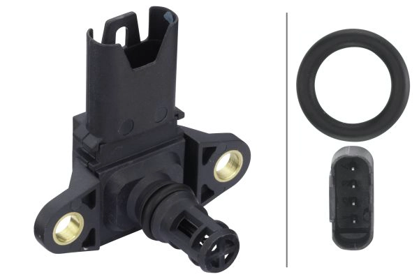 6PP009400051 HELLA Датчик тиску наддуву E90/E91/E92/F07/F11/F01-04/E70/E71/E72 3.0-6.0 05-