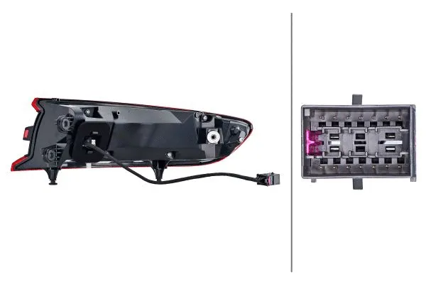 2SD011499151 HELLA Ліхтар задній Лів (зовнішн, LED) PORSCHE MACAN 95B 02.14-06.18